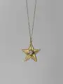 Çelik Yıldız Melodisi Kolye