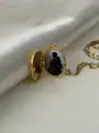 Hatıra Yıldızı Fotoğraflı Locket Kolye