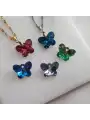 Swarovski Kelebek Kolye