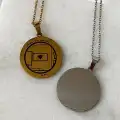 Çelik Konum Kolye