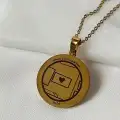 Çelik Konum Kolye
