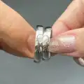 Çelik 2’li Kalp/Harf Yüzük