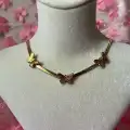 Çelik 3’lü Kelebek Kolye