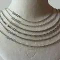 Çelik Fotoğraflı Locket Kalp Kolye