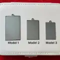 Dikdörtgen Çizim Anahtarlık -Model 3-