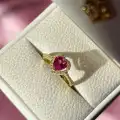 Shimmer Heart 925 Gümüş Yüzük
