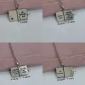 Kişiye Özel Kitap Kolye | Çelik