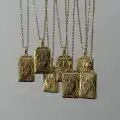North Star Locket Fotoğraflı Kolye