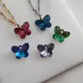 Swarovski Kelebek Kolye