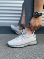 Morven Erkek , Kadın Triko Sneaker Ayakkabı – Günlük Bağcıklı Hafif Spor Modeli - Gri