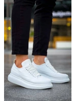 Lexa Cilt Deri Erkek Günlük Sneaker Ayakkabı - Beyaz