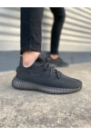 Morven Erkek , Kadın Triko Sneaker Ayakkabı – Günlük Bağcıklı Hafif Spor Modeli - Kömür