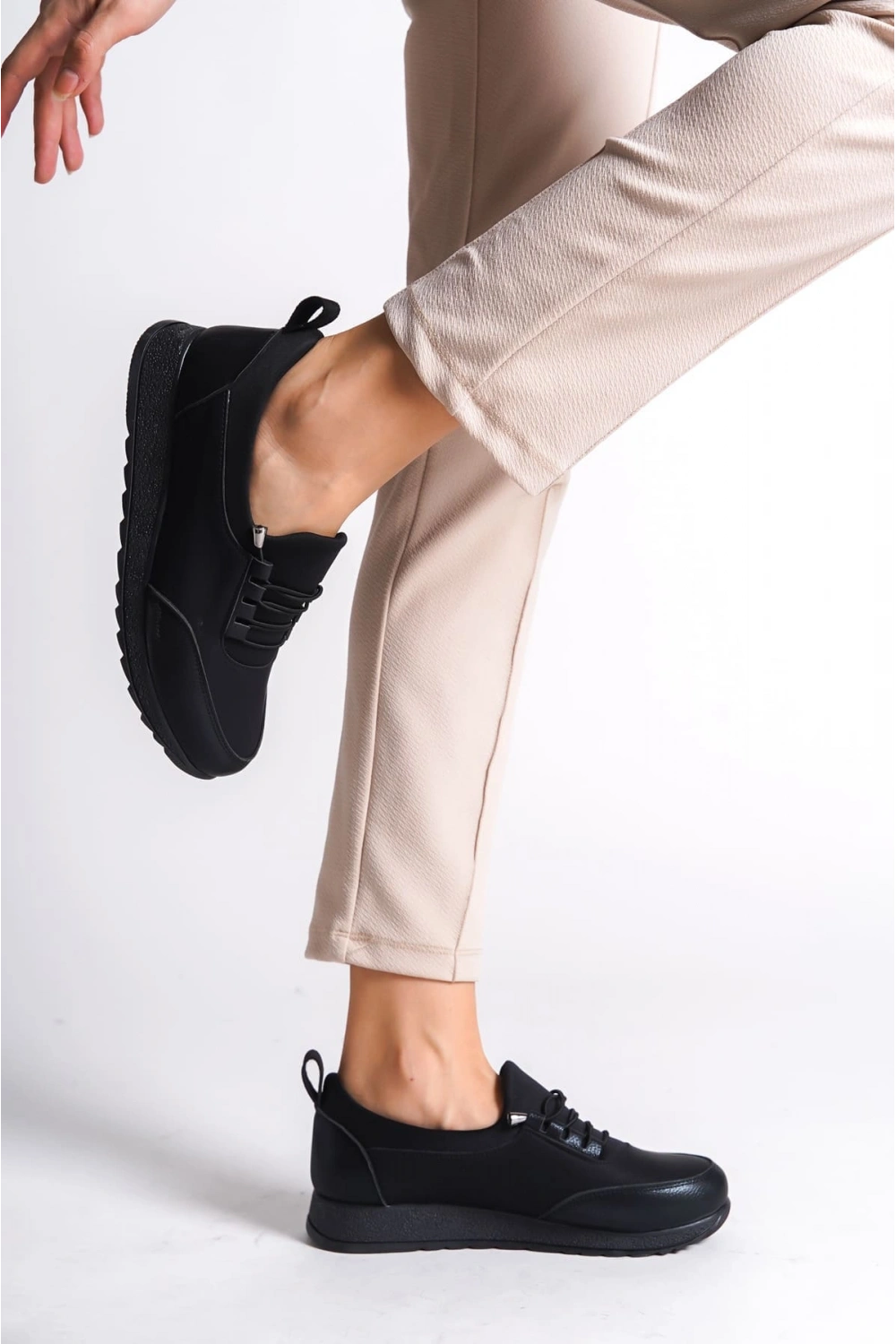 Sincere Rahat Taban Bağcıklı Kadın Sneaker Ayakkabı