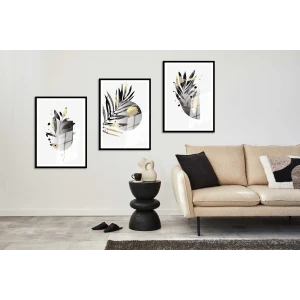 Bestablo 3 Parça Çerçeveli Ahşap Tablo Seti Bestablo