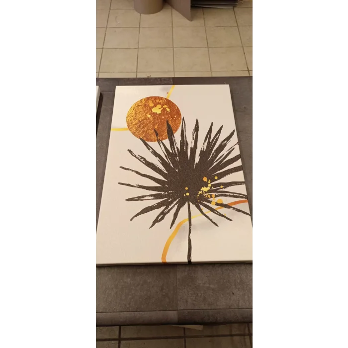 3 PARÇA DEKORATİF SOYUT KANVAS TABLO