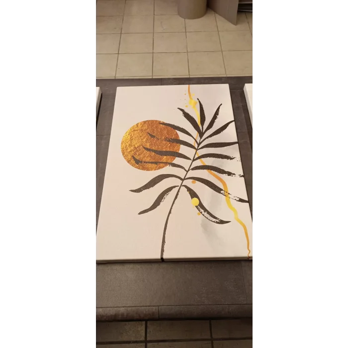 3 PARÇA DEKORATİF SOYUT KANVAS TABLO