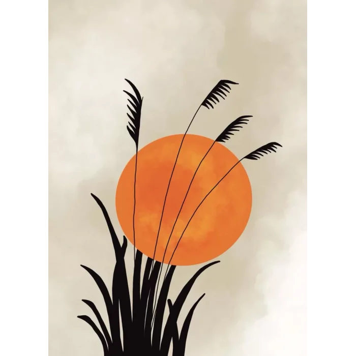 3 PARÇA SOYUT BOHO KANVAS TABLO