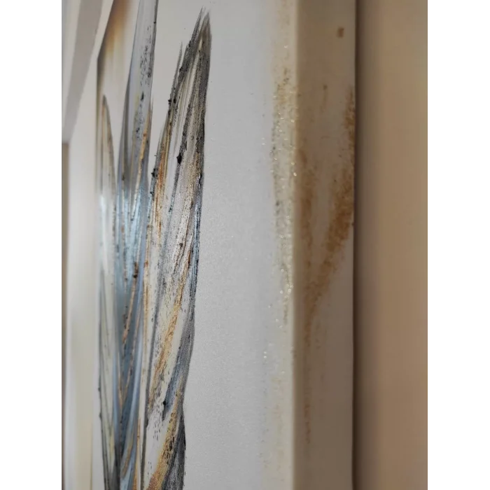 KABARTMALI KUŞTÜYÜ KANVAS TABLO