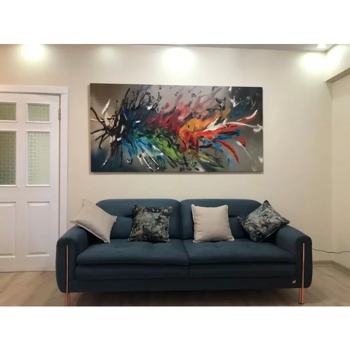 Renklerin Festivali Kanvas Tablo