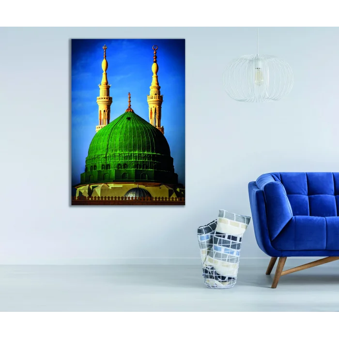 YEŞİL KUBBE KANVAS TABLO