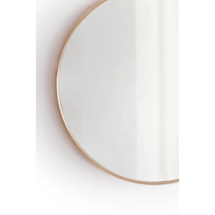 Metal Çerçeveli Çember Ayna