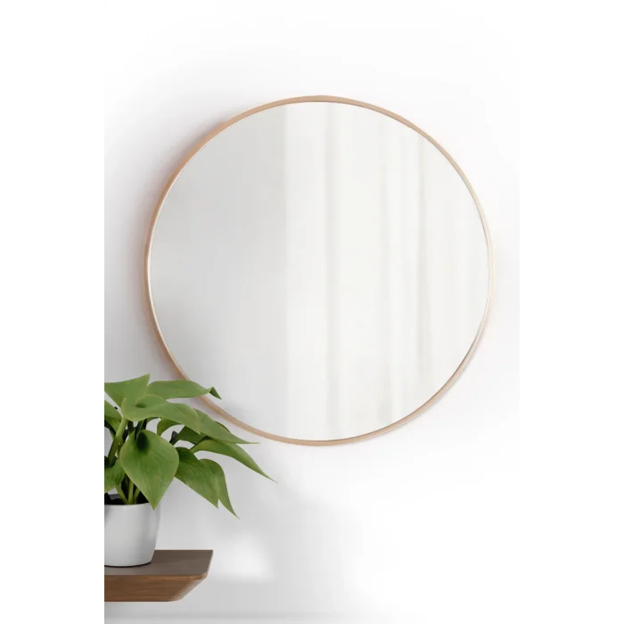 Metal Çerçeveli Çember Ayna