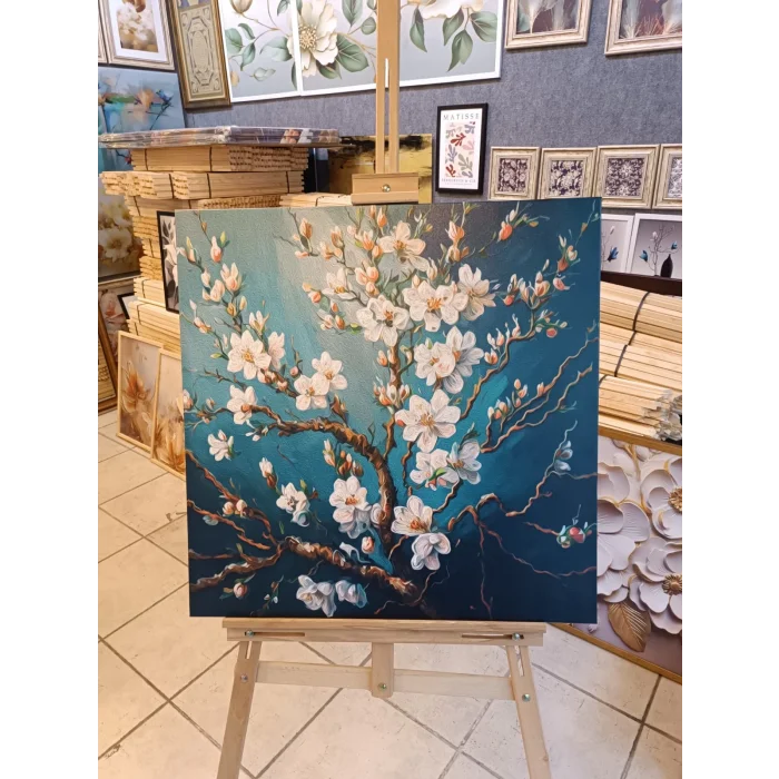 BADEM ÇİÇEĞİ KANVAS TABLO