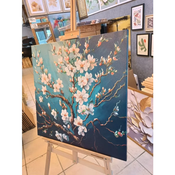 BADEM ÇİÇEĞİ KANVAS TABLO