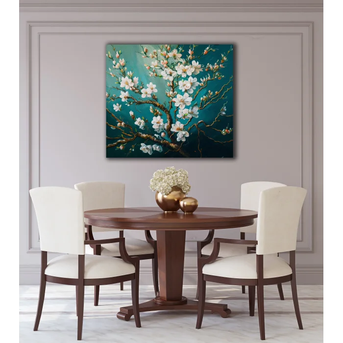 BADEM ÇİÇEĞİ KANVAS TABLO