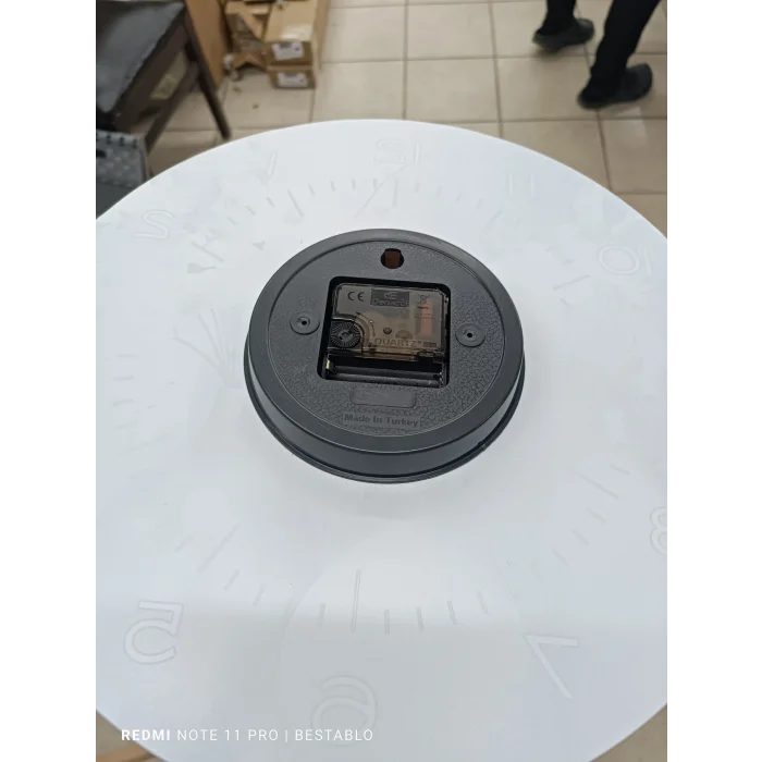 Bestablo Dekoratif Cam Duvar Saati