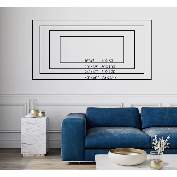 Bestablo Kabartma Görünümlü Renkli Çiçekler Kanvas Tablo, Ev Dekoru, Salon Tablosu