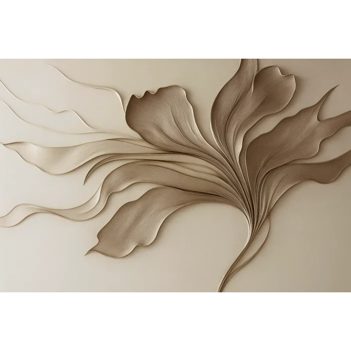 Bestablo Kahverengi Tasarım Kanvas Tablo, Ev Dekoru, Salon Tablosu Bestablo