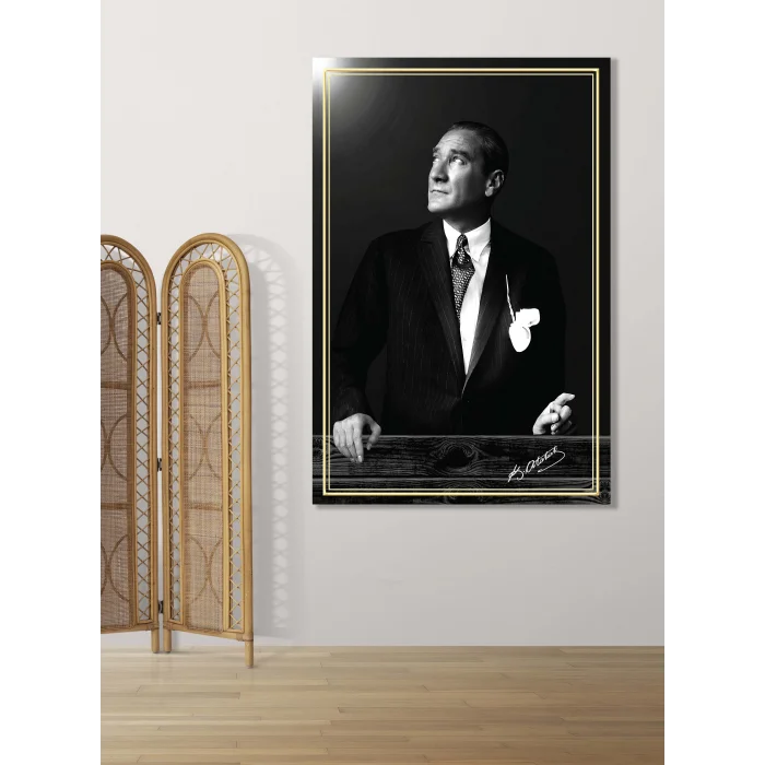 BESTABLO RENK KATAN DETAYLAR BTSYT-0041 ATATÜRK KANVAS TABLO