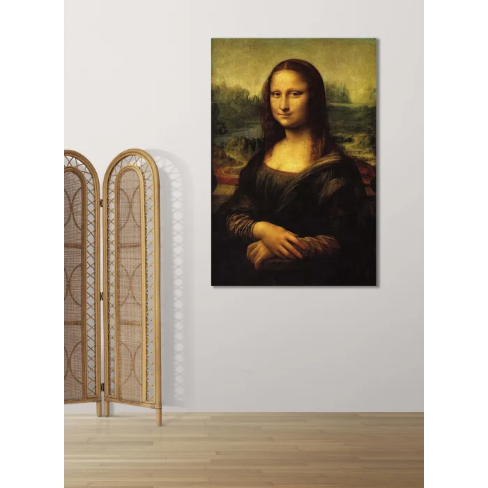 BESTABLO RENK KATAN DETAYLAR BTSYT-0060 MONA LİSA KANVAS TABLO