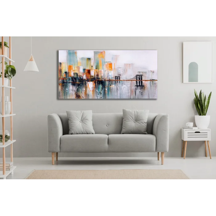 BROOKLYN KÖPRÜSÜ KANVAS TABLO