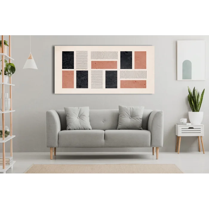 DEKORATİF SOYUT KANVAS TABLO