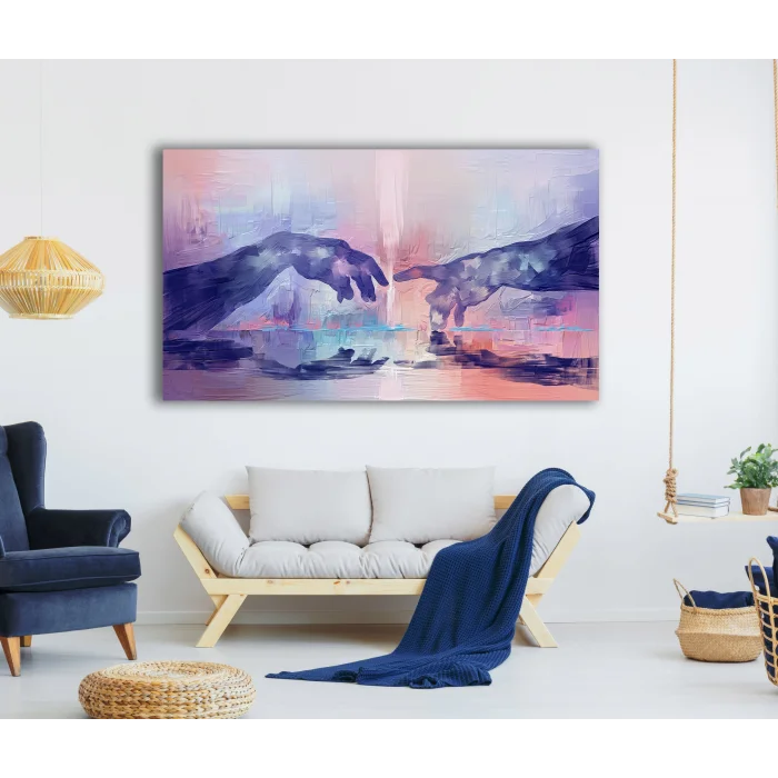 DEKORATİF SOYUT KANVAS TABLO