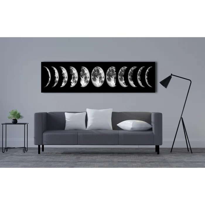 SHAPES OF THE MOONS KANVAS TABLO