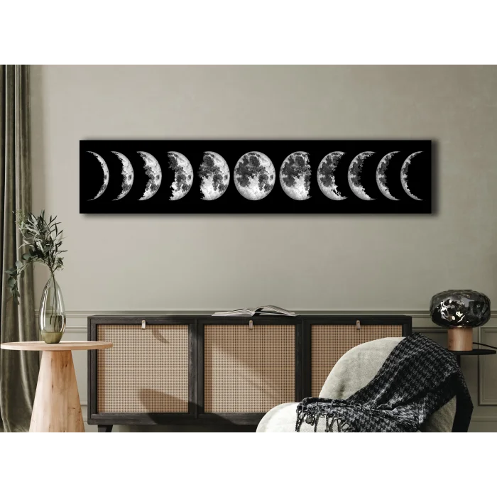 SHAPES OF THE MOONS KANVAS TABLO