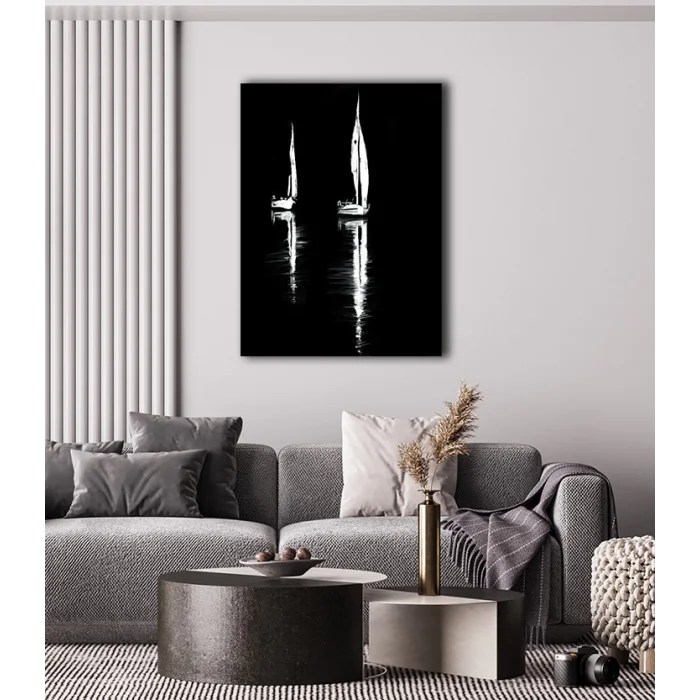 YELEKENLİ KANVAS TABLO