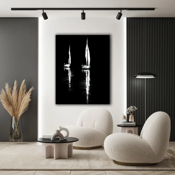 YELEKENLİ KANVAS TABLO