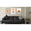 3 PARÇA DEKORATİF KANVAS TABLO SETİ