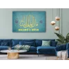 MALİKÜL MÜLK YAZILI KANVAS TABLO