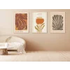3lü Dekoratif Çerçeveli Tablo , Ev Dekoru , Soyut Tablo , Ahşap Tablo
