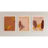 3lü Dekoratif Çerçeveli Tablo Oliver, Ev Dekoru , Soyut Tablo , Ahşap Tablo