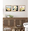 3 Parça Eskitme Çerçeveli Güller Ahşap Tablo Seti, Ev Dekoru