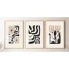 Bestablo 3 Parça Çerçeveli Dekoratif Ahşap Tablo Seti Bestablo