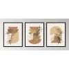 Bestablo 3 Parça Çerçeveli Dekoratif Boho Ahşap Tablo Seti Bestablo