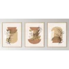 Bestablo 3 Parça Çerçeveli Dekoratif Boho Ahşap Tablo Seti Bestablo