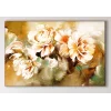 Bestablo Yağlı Boya Görünümlü Dekoratif Çiçekler Kanvas Tablo Bestablo